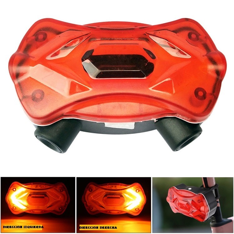 Luz Stop De Bicicleta Con Direccional